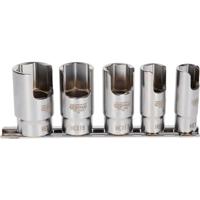 KS Tools 460.5085 3/8 speciale haakse buisverbinder-steekdopset, 5-delig