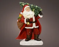 Micro led kerstman l12b25h38cm wwit