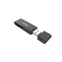 UNITEK Y-9327A geheugenkaartlezer USB 3.2 Gen 1 (3.1 Gen 1) Type-A Zwart