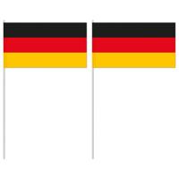 Zwaaivlaggetje Duitsland - 24 cm - papier - handvlaggetje - landen versiering