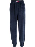 Tommy Jeans pantalon de jogging à patch logo - Bleu