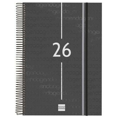 Agenda Finocam Zwart A4 21 x 29,7 cm
