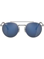 Ray-Ban lunettes de soleil Round II Titanium - Argent