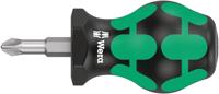 Wera 355 PZ kruiskop Stubby/carburateurschroevendraaier, PZ 2 x 25 mm - 05008854001