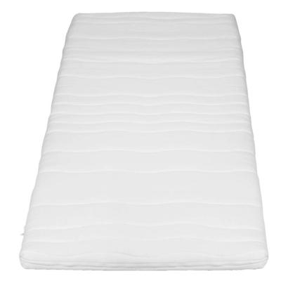Leen Bakker - Topmatras Fem - Comfortschuim - 90x200x7 Cm - Polyester - Wit