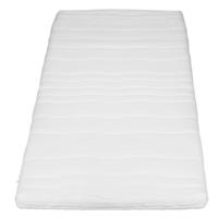 Leen Bakker - Topmatras Fem - Comfortschuim - 90x200x7 Cm - Polyester - Wit
