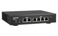 QNAP QSW-2104-2T netwerk-switch Unmanaged 2.5G Ethernet (100/1000/2500) Zwart - thumbnail