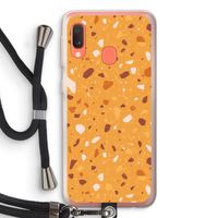 Terrazzo N°24: Samsung Galaxy A20e Transparant Hoesje met koord