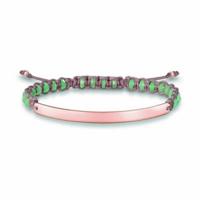 Armband Dames Thomas Sabo LBA0054 (21 cm) (21 cm) Kleur Roze