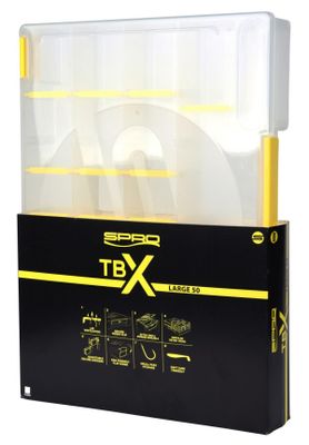 Spro TBX Large 50 Box Clear