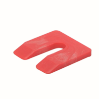 GB uitvulplaat 5mm rood | 144 stuks - 17434705