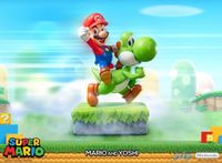 Super Mario19 inch Statue - Mario and Yoshi