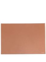 Ralph Lauren Home petit sous-main Brennan en cuir - Marron