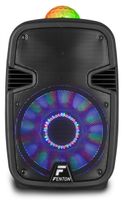Fenton FT12JB accu karaoke speaker 700W 12" met LED lichteffecten - thumbnail