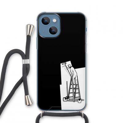 Musketon Painter: iPhone 13 mini Transparant Hoesje met koord