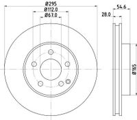 Remschijf 8DD355127751