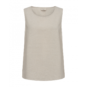FreeQuent - Beige | Dames | Top | Beige | XL | regular | Kamst mode