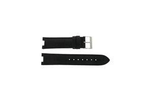 Guess horlogeband W11607L2 Leder Zwart 19mm