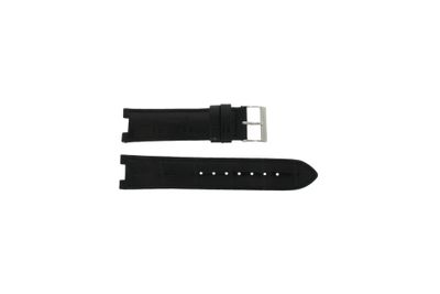 Guess horlogeband W11607L2 Leder Zwart 19mm