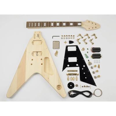 Boston KIT-FV-10 Gitaar Bouwpakket Flying V Boston KIT-FV-10 Gitaar Bouwpakket Flying V