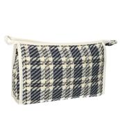 Traveller Toilettas tweed ruit 26x16cm