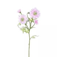 Scabiosa Tak Licht Roze 60 cm kunstplant - Buitengewoon de Boet