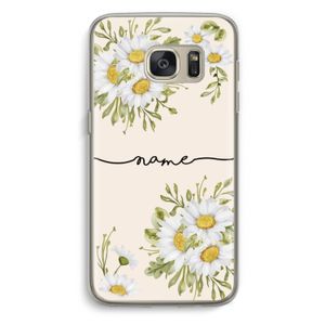 Daisies: Samsung Galaxy S7 Transparant Hoesje