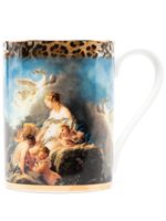 Roberto Cavalli Home tasse en porcelaine à imprimé Wild Leda - Marron - thumbnail