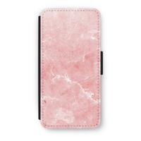 Roze marmer: iPhone 8 Flip Hoesje - thumbnail