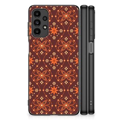 Samsung Galaxy A13 4G Back Case Batik Brown