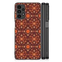 Samsung Galaxy A13 4G Back Case Batik Brown
