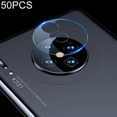 50 PCS gehard glas terug camera lens film voor Huawei mate 30 Pro