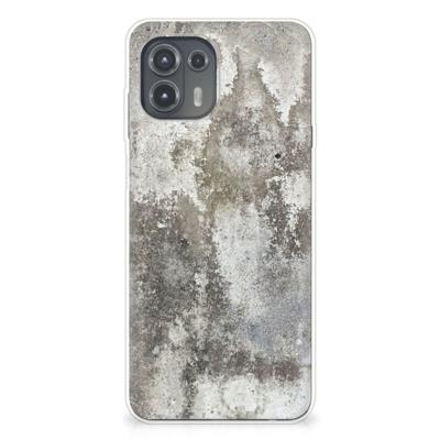 Motorola Edge 20 Lite | TPU | Siliconen hoesje | Beton Print