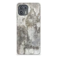 Motorola Edge 20 Lite | TPU | Siliconen hoesje | Beton Print