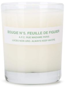 A.P.C. bougie parfumée Feuille De Figuier - Blanc