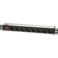 Intellinet 207157 19 inch Stekkerdoos voor patchkast 1 HE Geaarde contactdoos Zwart Intellinet 207157 19 inch Stekkerdoos voor patchkast 1 HE Geaarde contactdoos Zwart