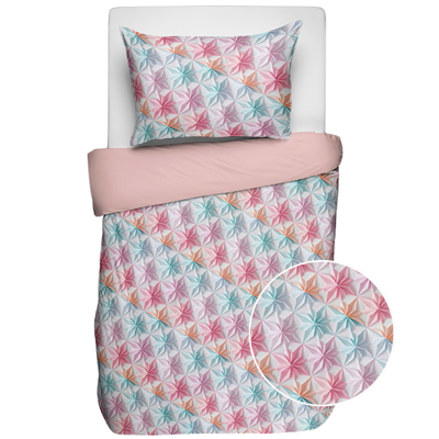 Dekbedovertrek Katoen Paper Stars Default Fresh And Co Kids - Dekbed-Discounter.nl