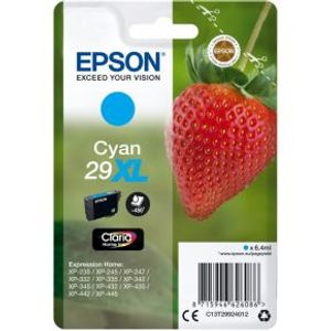 Epson Strawberry Singlepack Cyan 29XL Claria Home Ink