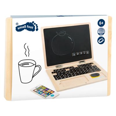 Small Foot houten laptop met magneetbord