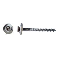 pgb-Europe PGB-FASTENERS | Houtschroef +EPDM DIN 7995Z Ø 4,50x80 A2 | 100 st 07995RA00045080153