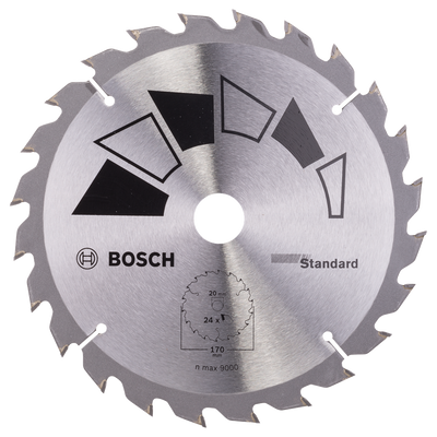 Bosch Accessoires Cirkelzaagblad Basic 170X22X20/16,T24 - 2609256812