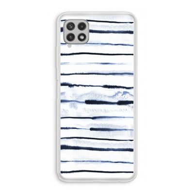 Ink Stripes: Samsung Galaxy A22 4G Transparant Hoesje