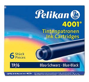 Pelikan inktpatronen 4001 blauw-zwart