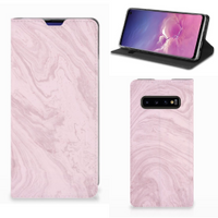 Samsung Galaxy S10 Standcase Marble Pink - Origineel Cadeau Vriendin