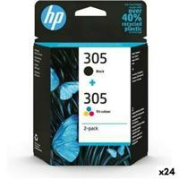 Originele inkt cartridge HP 305 Geel (24 Stuks) Originele inkt cartridge HP 305 Geel (24 Stuks)