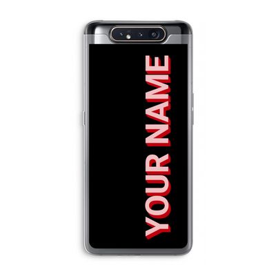 Namecase: Samsung Galaxy A80 Transparant Hoesje