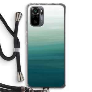 Ocean: Xiaomi Redmi Note 10 Pro Transparant Hoesje met koord