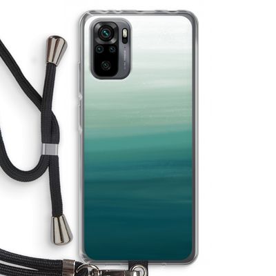 Ocean: Xiaomi Redmi Note 10 Pro Transparant Hoesje met koord