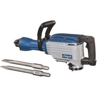 SCHEPPACH Hamerboor 1600W 50 joules met metalen behuizing en set van 2 beitels AB1600