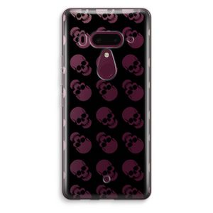 Musketon Skulls: HTC U12+ Transparant Hoesje